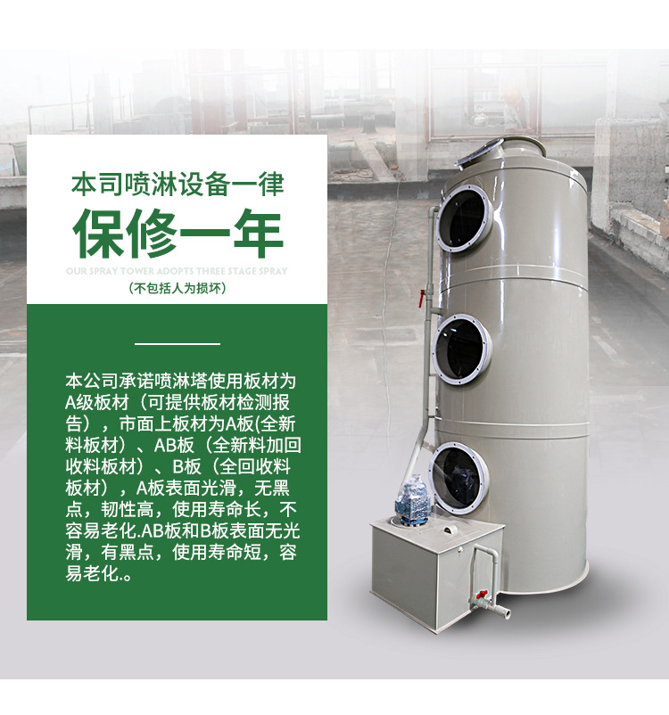 我公司除硅PP噴淋濕式除塵器具有以下特點(diǎn)： 1.由于硅粉和液體接觸過(guò)程中同時(shí)發(fā)生傳質(zhì)和傳熱的過(guò)程，因此這類(lèi)除塵器既具有除塵作用，又具有煙氣降溫和吸收有害氣體的作用； 2.硅粉具有易燃、易爆特點(diǎn)，利用濕式除塵器吸收，避免了粉塵的燃燒與   爆炸，安全性能高； 3.運(yùn)行正常，凈化效率高；  4.優(yōu)質(zhì)PP合成材料，防腐蝕，不生銹，經(jīng)久耐用； 5.結(jié)構(gòu)簡(jiǎn)單、占地面積小。投資低；   6.運(yùn)行安全、操作及維修方便。 7.利用水來(lái)除塵，運(yùn)行成本低。